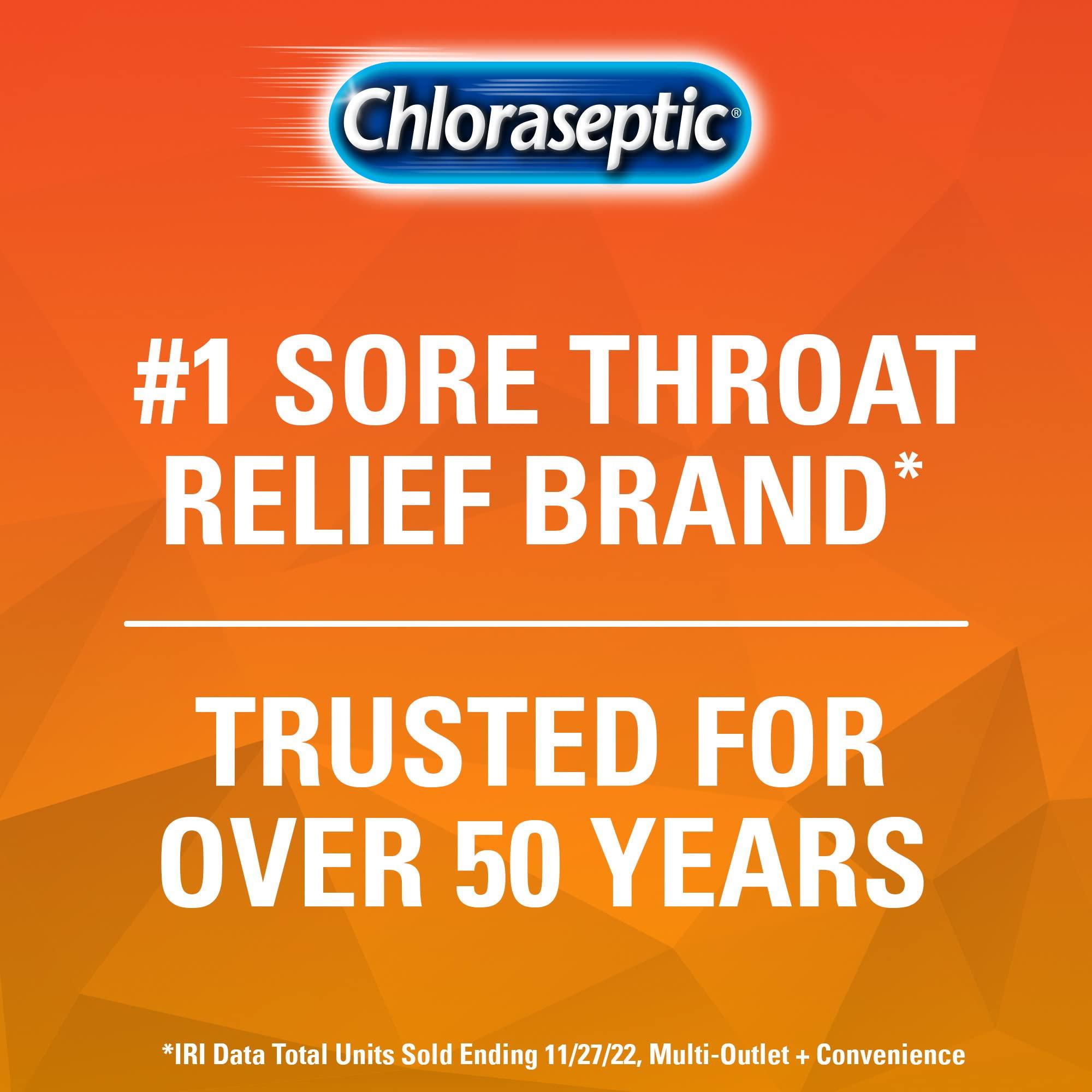 Chloraseptic Chloraseptic Sore Throat Spray, Citrus, 6 fl oz, 1 Bottle (Pack of 2)