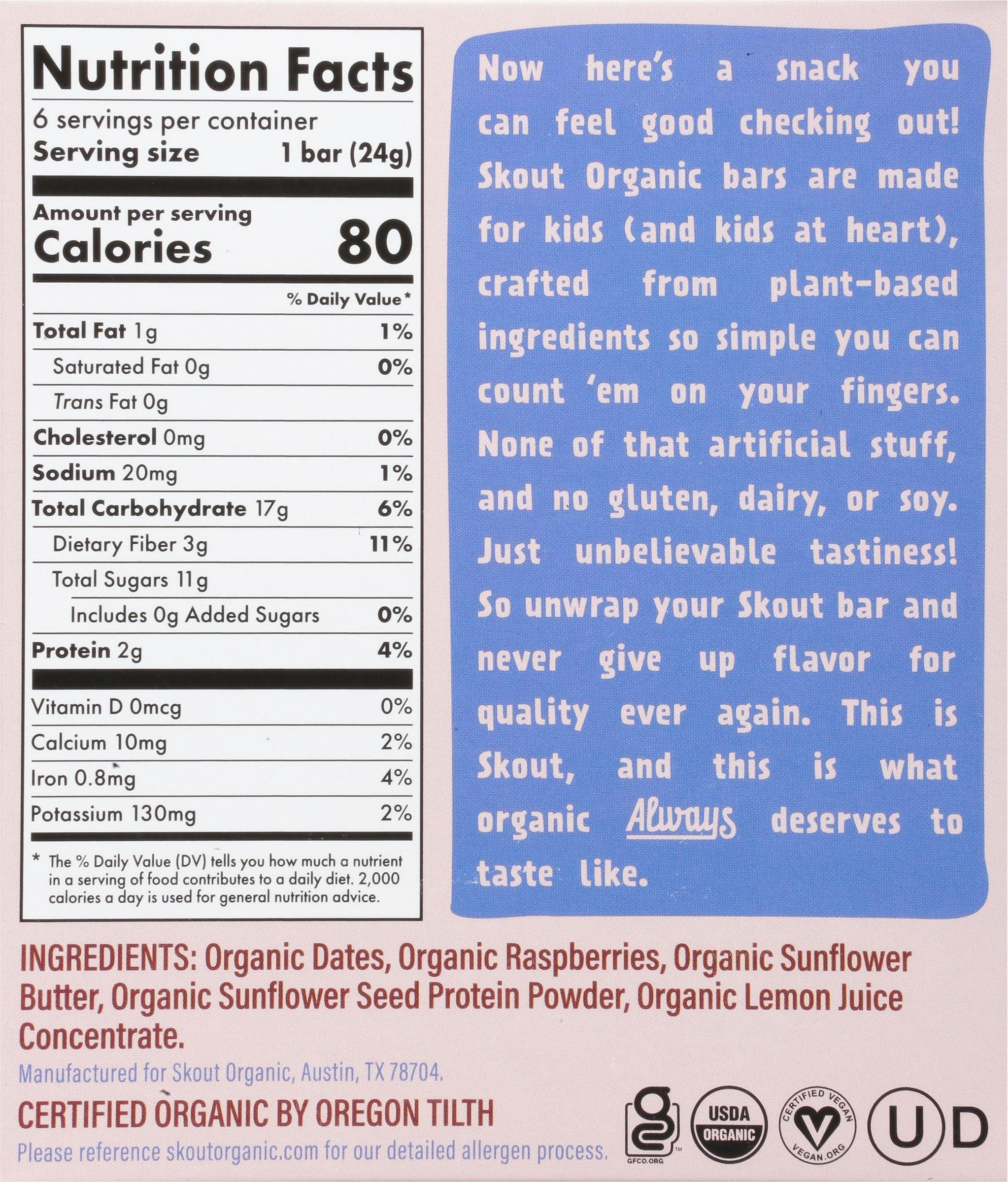 Generic Generic S.kout Bar Raspberry Rush 5.1 oz (Pack of 6)