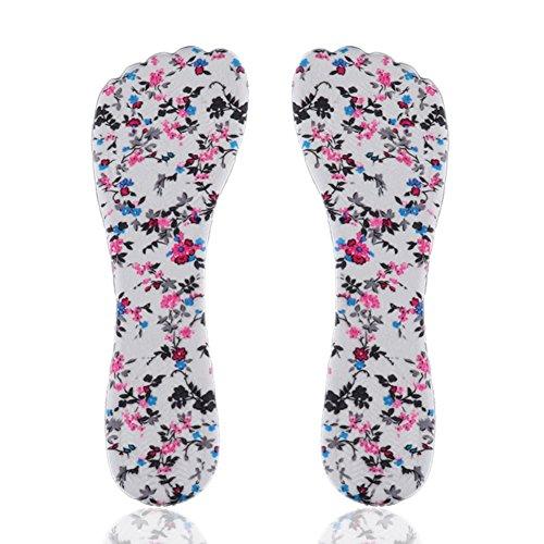 Bringsine Bringsine Velvety Insole Gel Shoe Insoles for Women High Heels Provide Heel Pain Relief, Comfortable Heel Inserts, Plantar Fasciitis, Heel Spurs, 3/4 Pain Relief Insoles Shoe Pads