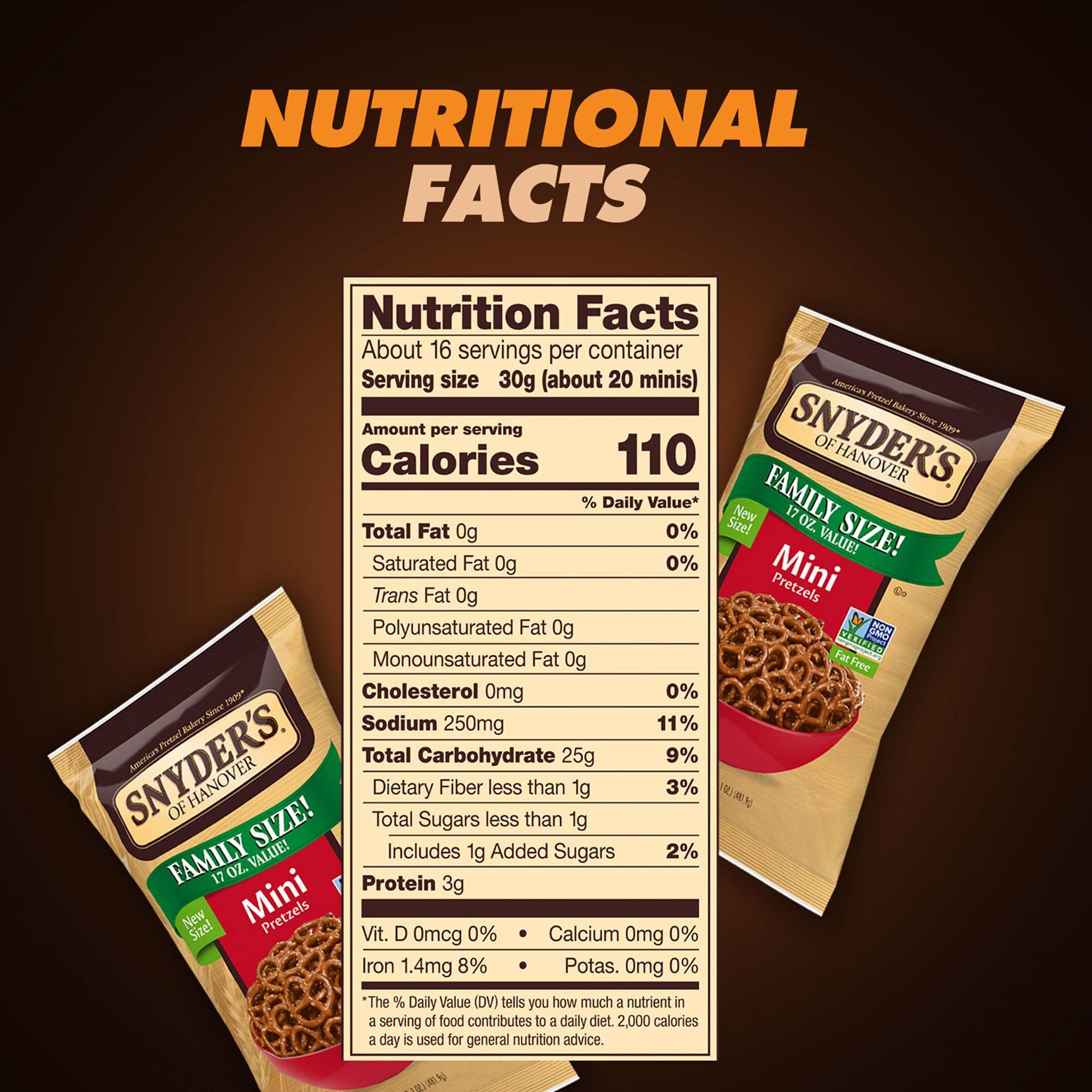 Snyder's of Hanover Snyder's Mini Pretzels 16oz (Bag of 4)