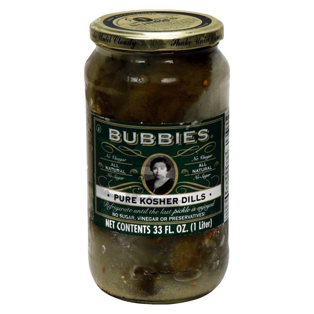 Bubbies Bubbies Pure Kosher Dill Pickle 33.0 OZ(Pack of 3)