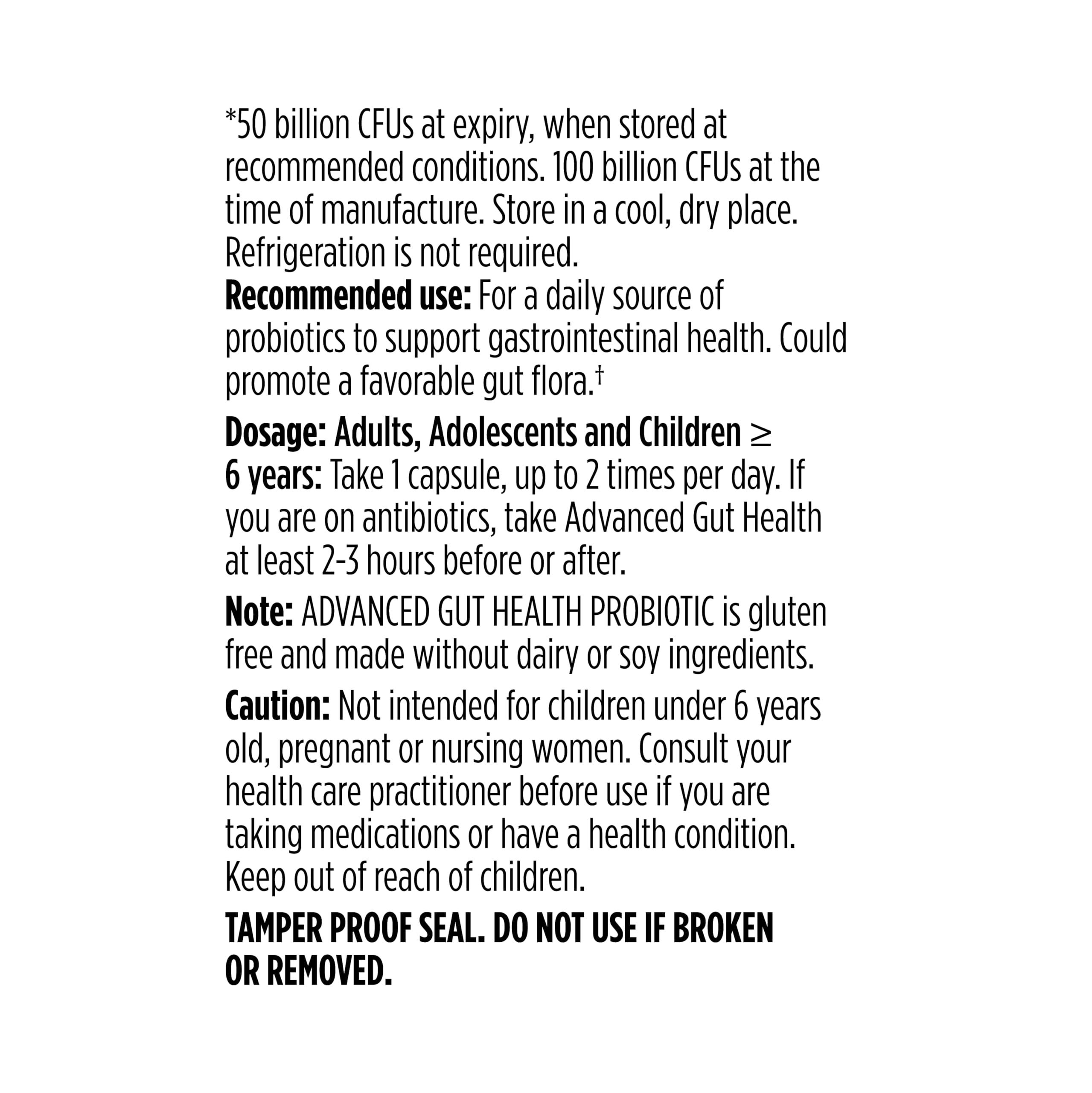 Genuine Health Genuine Health Probiotics, 50 Billion CFU, Daily Care, 15 Diverse Strains, Soy Free, Gluten Free, Vegan Delayed-Release Capsules for Advanced Gut Health (60 count)