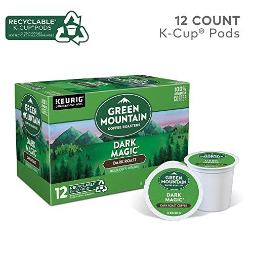 Green Mountain Coffee Roasters Green Mountain K-Cups Dark Roast, 0.4 ounce, 12 count (4.8oz net)