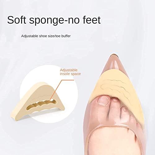 "N/A" SooGree Reusable Toe Filler Inserts,Adjustable Toe Plug Shoe Too Big Inserts for Women Men Pumps Flats Sneakers (6Pair)
