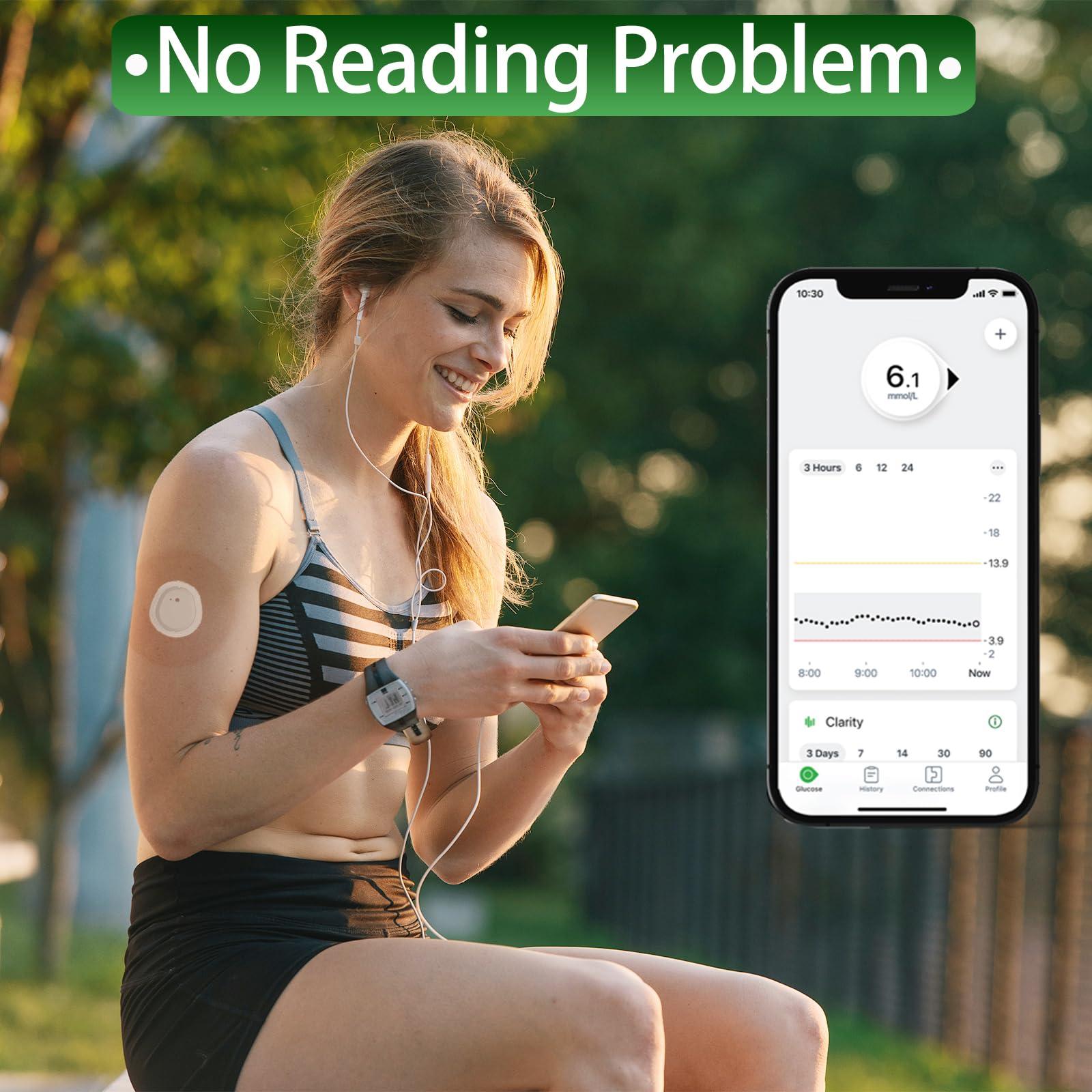 funpatch funpatch G7 Adhesive Patches Waterproof Premium Transparent Overpatch for G7 & Stelo Non-Glue Central Full Cover Patches Film Tape Hypoallergenic & Latex-Free 10 Days Long Stay, 55Pack