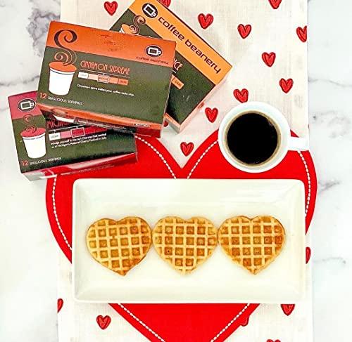 Coffee Beanery Cinnamon Spice Coffee Pods by Coffee Beanery | 96ct Bulk Flavored Coffee Pods Medium Roast Coffee Pods| 100% Specialty Arabica Coffee| Gourmet Coffee Pods