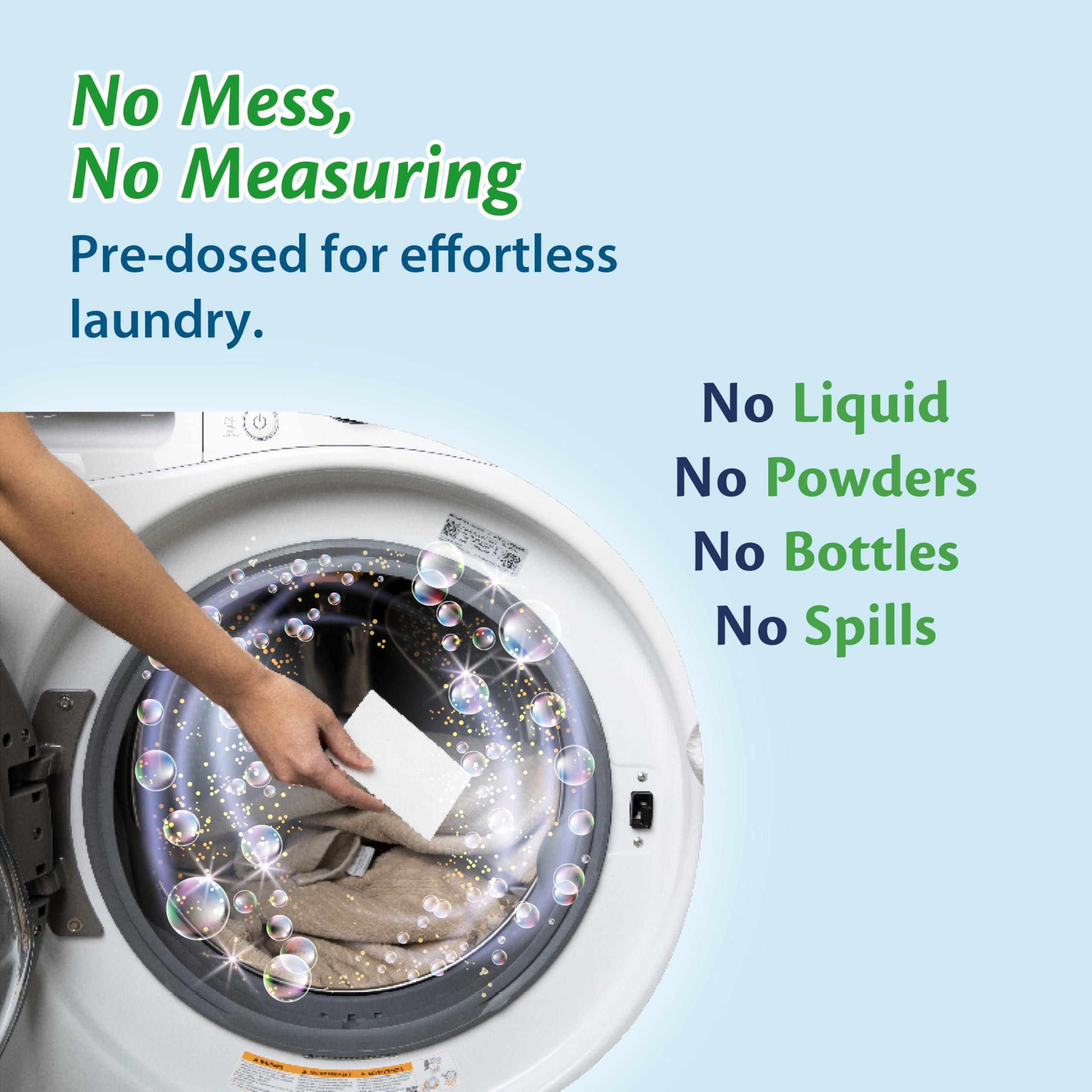 Purecise Purecise Travel Laundry Detergent Sheets, Lightweight & No Mess, Fresh Meadow Scent, 30 Loads Total (10 Loads Per Pack, Pack of 3), Travel Size Toiletries for Cruise & Airplane Travel Essentials