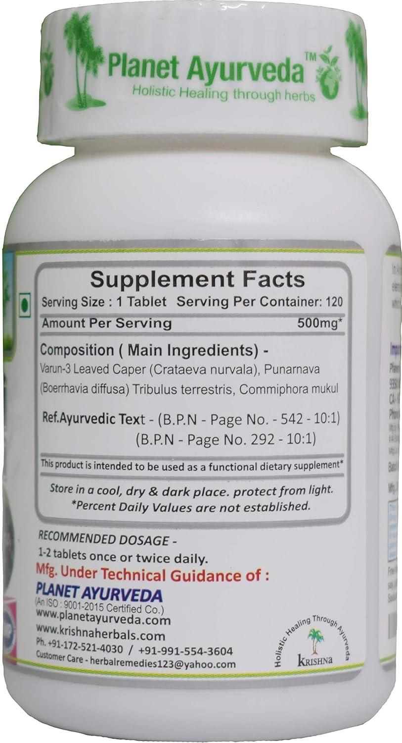 NineLife Basics Varunadi Vati Tablets - 120 Tablets (Pack of 2)