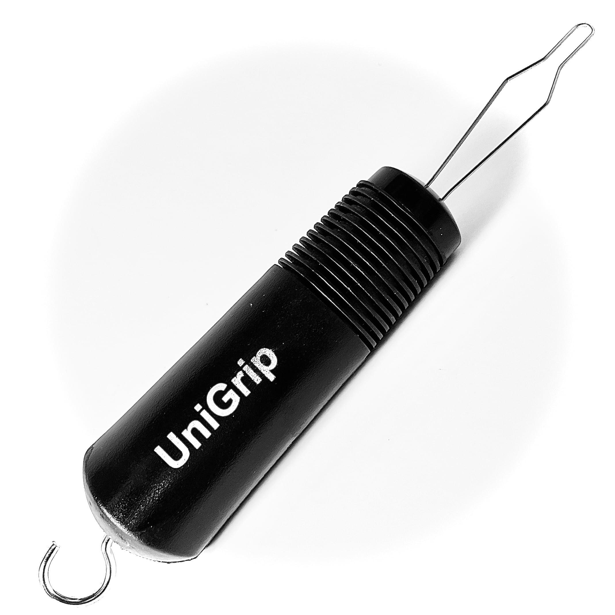 Generic UniGrip 2 in 1 Button Hook and Zipper Pull. One Hand Button aid Dressing Assist Device. Adaptive aid Helps with Dressing oneself After arm Injury, Arthritis, Stroke, Parkinson\'s or Other Disability.