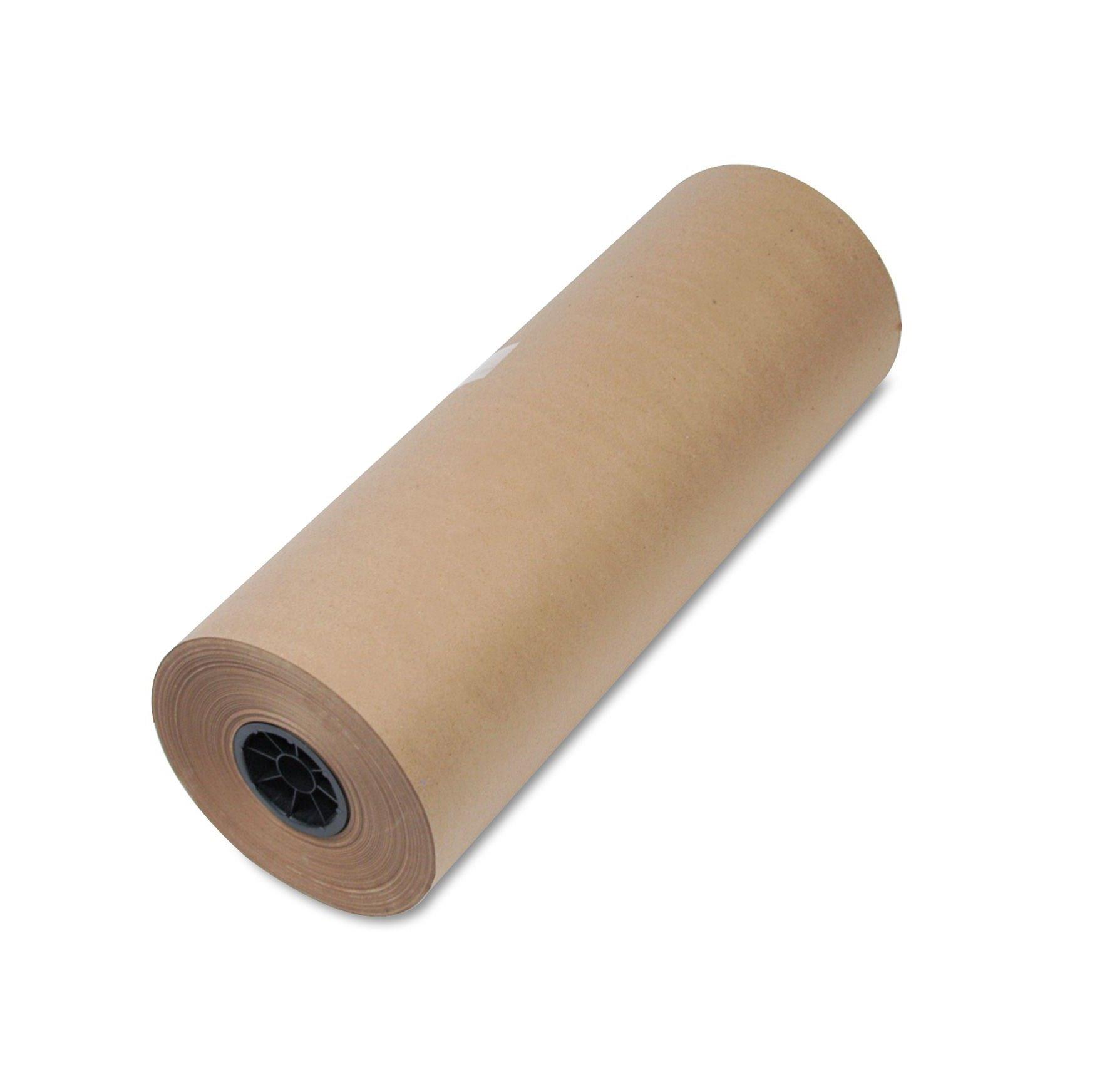 General Supply High-Volume Wrapping Paper, 50lb, 24w, 720'l, BN, 1/Pack"
