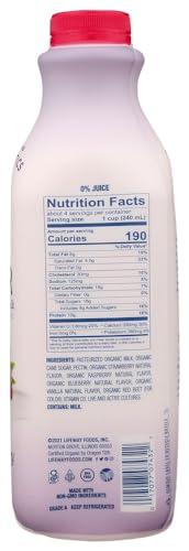 Lifeway Lifeway Organic Whole Milk Wildberries Kefir, 32 Ounce -- 6 per case.