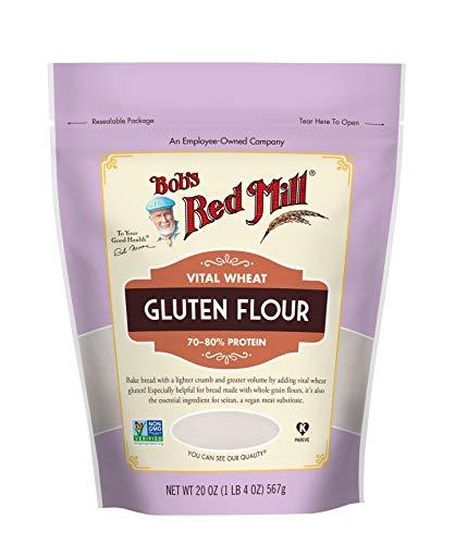 Bob's Red Mill Bob's Red Mill Vital Wheat Gluten Flour, 20-ounce (Pack of 4)