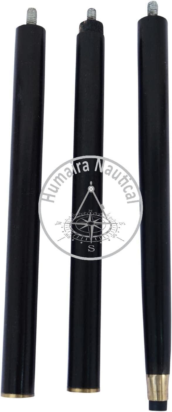 Zayan Nautical Zayan Nautical Replica of Bat Masterson Brass Knob Handle Walking Cane, Gold, 37 inch