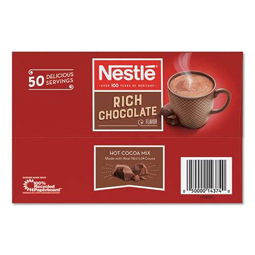 Nestle Nestle Rich Hot Cocoa Beverage Mix, 0.71 Ounce -- 300 per case.