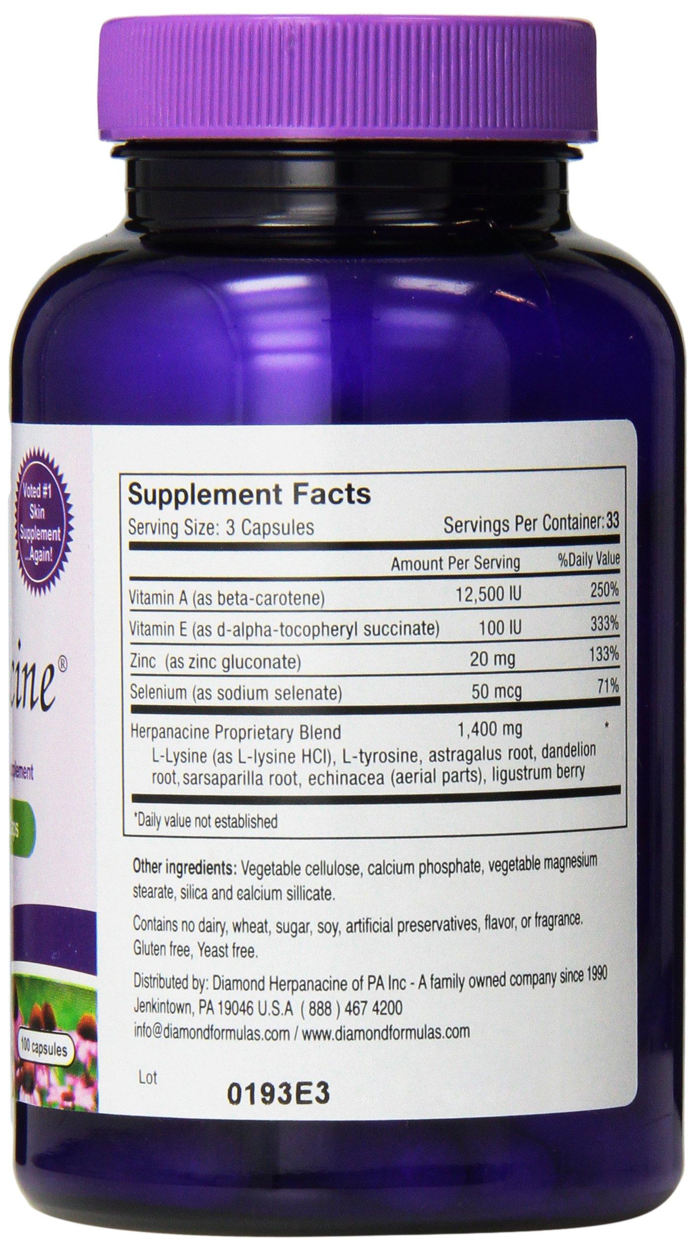 Herpanacine Diamond Herpanacine, Herpanacine Skin Support (100-3) (100-3) (100, 3)