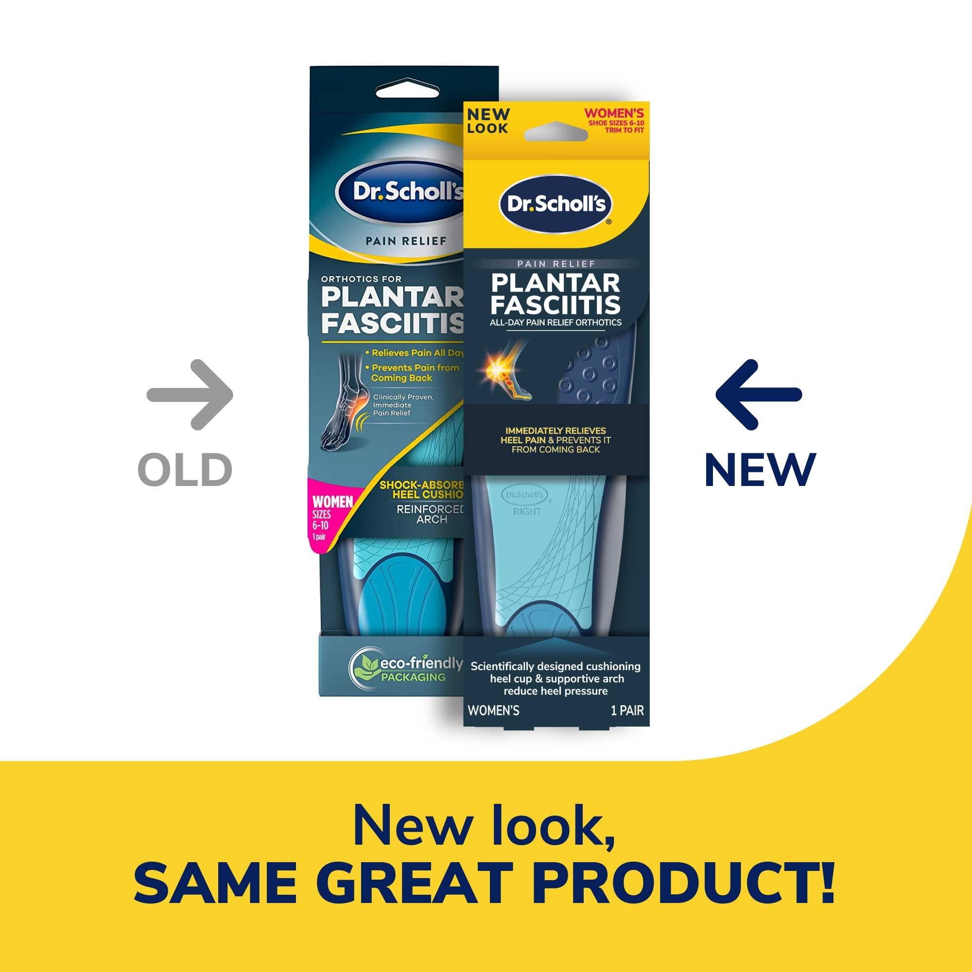 Dr. Scholl\'s Dr. Scholl\'s Extra Support Insoles for Women, Size 6-11, 1 Pair, Trim to Fit Inserts & Plantar Fasciitis Pain Relief Orthotic Insoles