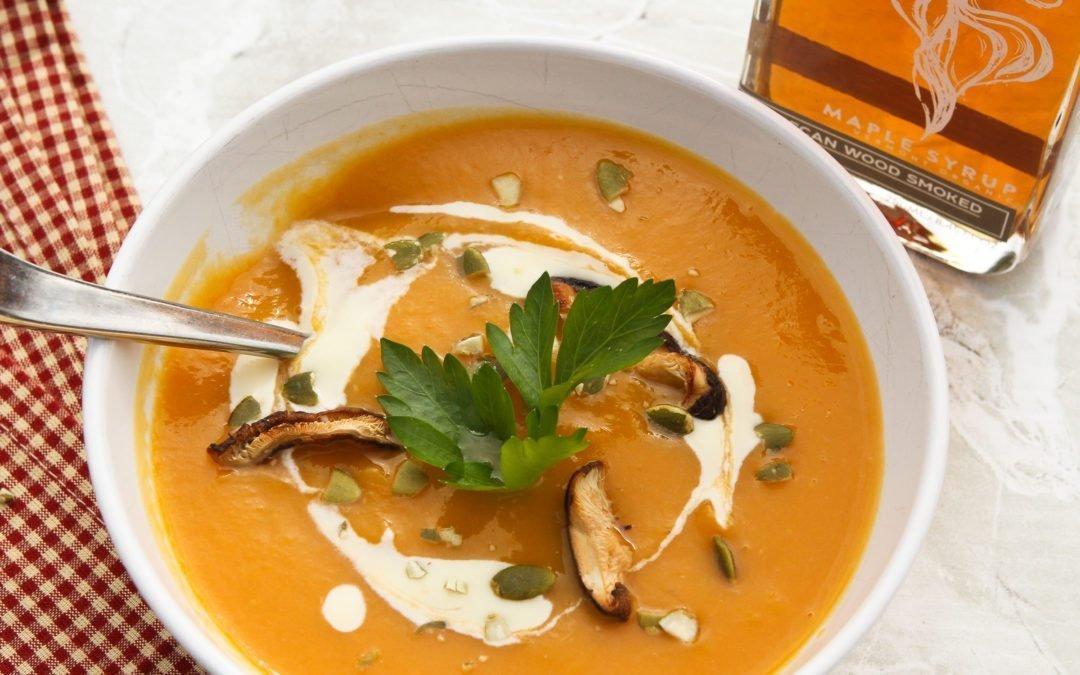 Runamok Runamok Pecan Wood Smoked Maple Syrup Organic - Authentic & Real Vermont Maple Syrup | Pure Strong Flavor | Great for BBQ, Broiled Salmon, Vinaigrettes & Cocktails | 8.45 Fl Oz (250mL)