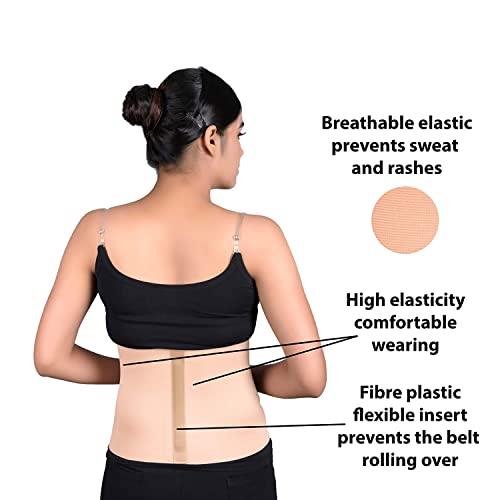 M/S Himway Abdominal Binder Lower Waist Support Belt - Compression Wrap for Men and Women