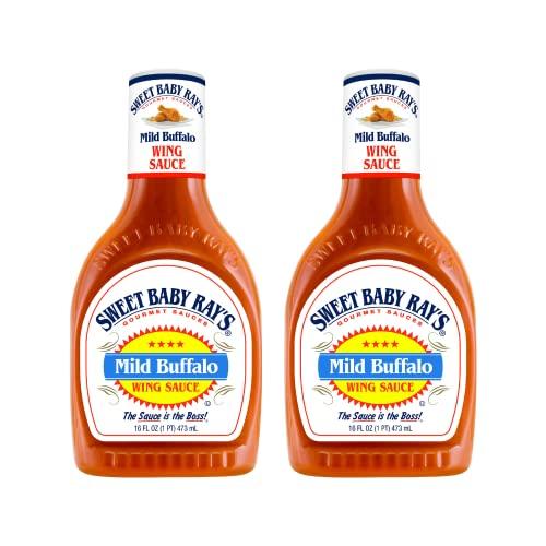 Sweet Baby Ray's Sweet Baby Ray's Wing Sauce, Mild Buffalo, 16 OZ (16 Ounce (Pack of 2))