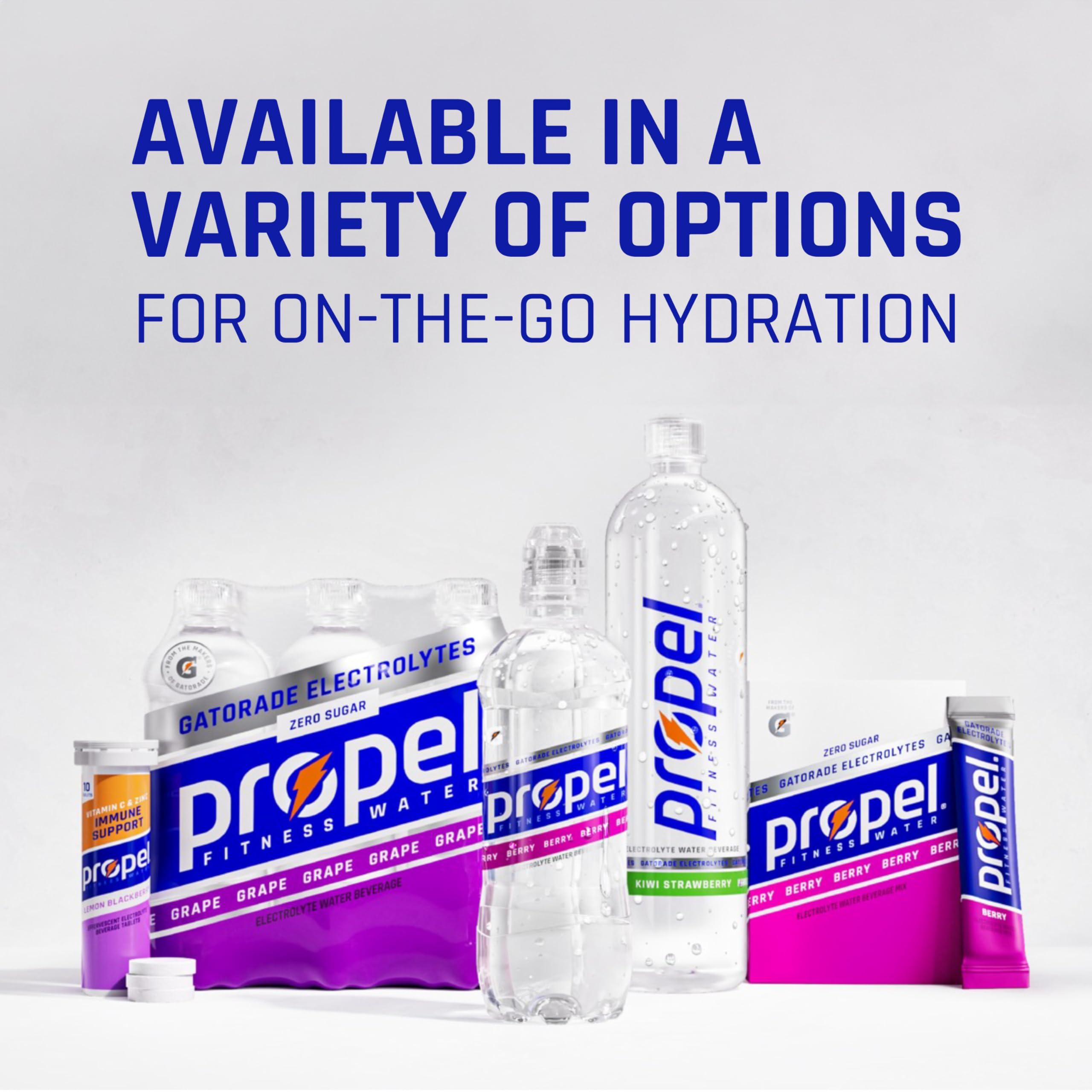 Propel Propel Immune Support Tablets, Orange Raspberry, Makes 16.9oz Fl Oz (Pack of 80)