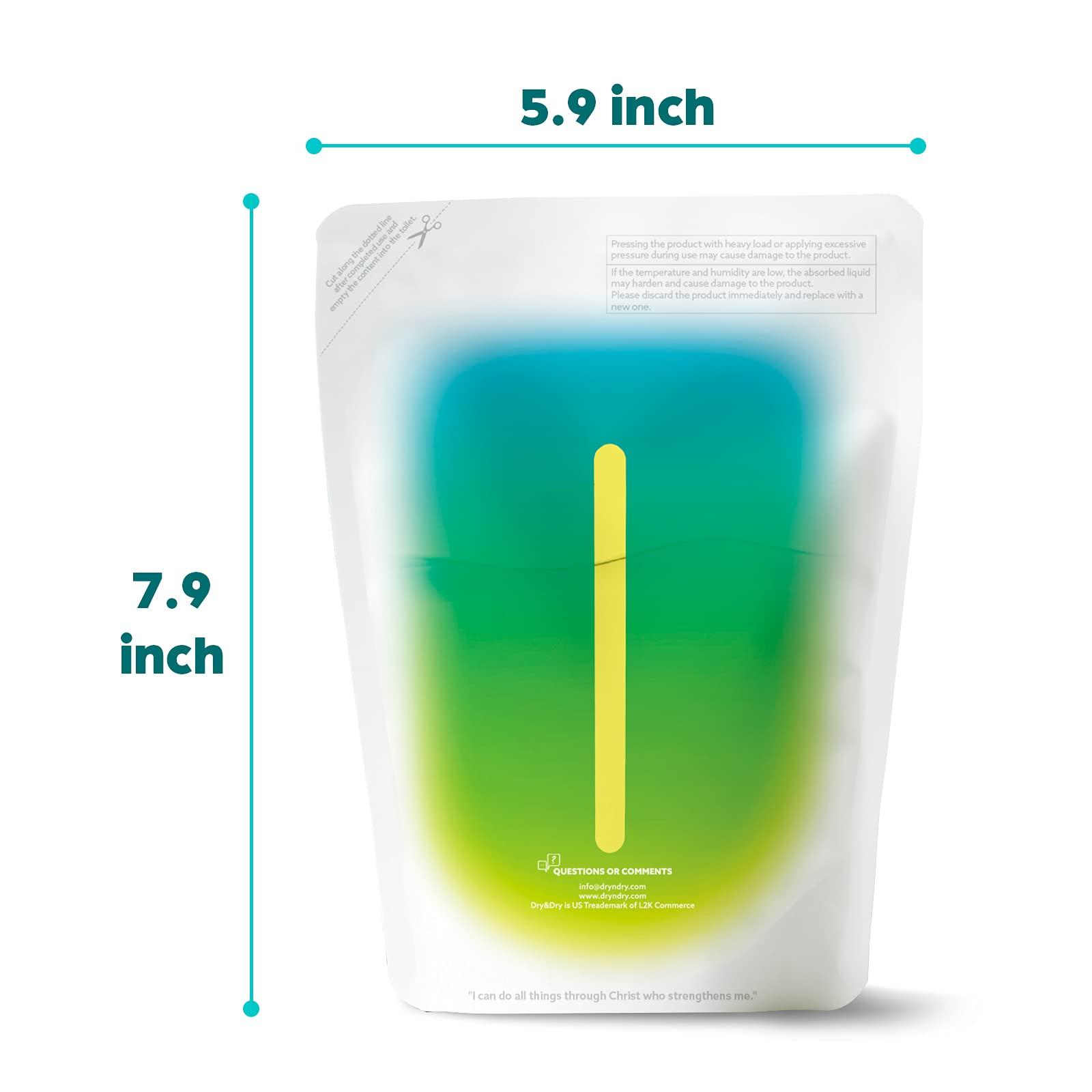 Dry & Dry Dry & Dry [32 Packs Standing Moisture Absorbers to Control Excess Moisture for Basement, Closets, Bathrooms, Laundry Rooms - Moisture Absorbers Moisture Absorber