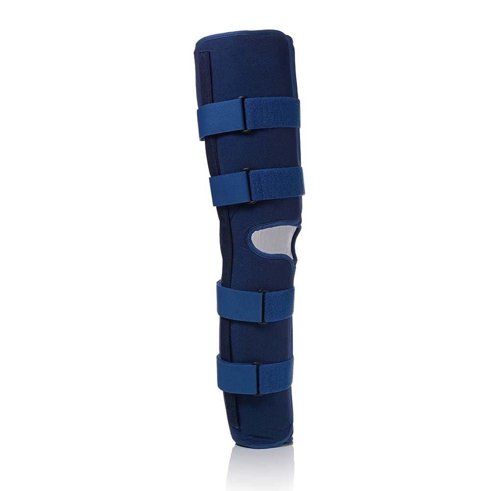 Actimove Actimove Professional Genu Eco Knee Immobilizer | Secure Knee Brace for Recovery, Fractures, Instability, ACL, MCL, Meniscus Tear, Arthritis, Displacement & Post Surgery Recovery, Blue, 20\" Small/ Medium