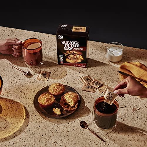 Sugar in the Raw Sugar in the raw turbinado cane sugar packets, 100 Ct, pure, all-natural turbinado sugar, non-GMO project verified, kosher, vegan and gluten free
