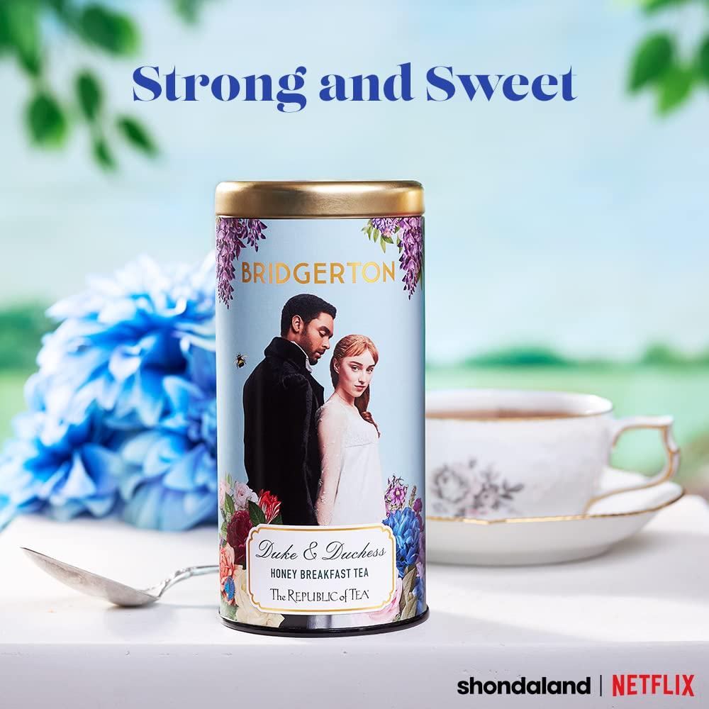 The Republic of Tea The Republic of Tea - Bridgerton Duke & Dutchess, Honey Breakfast Tea, 36 Tea Bags