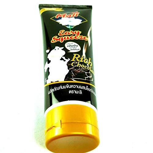 Mali Mali Sweeten Condensed Milk with Chocolate Flavour Seasoning Easy Squeeze (Pack of 3)