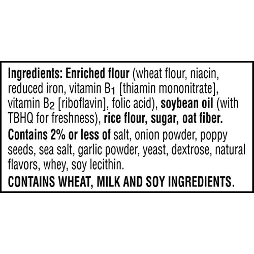 Town House Town House Pita Oven Baked Crackers, Party Snacks, Everything Flavor, 9.5oz Box (1 Box)