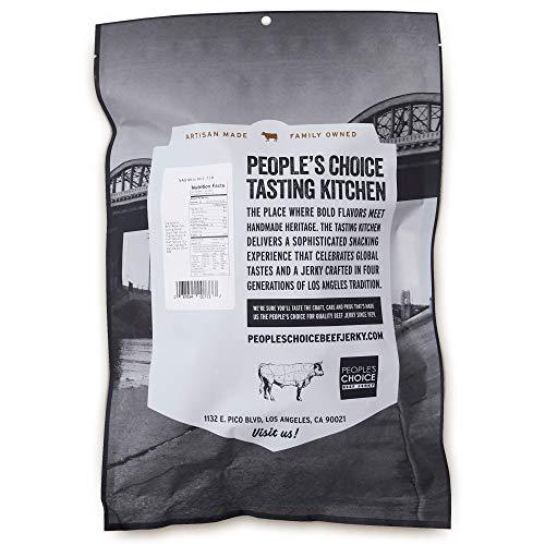 People's Choice Beef Jerky People's Choice Beef Jerky - Tasting Kitchen - Nashville Hot - Pounder of Super Spicy Jerky - Compare to World's Spiciest Heat of Carolina Reaper, Scorpion, Ghost Pepper - 1 Pound, 16 oz - 1 Bag