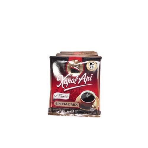 Kapal Api Kapal Api Special Mix (Coffee plus Sugar), 25 Gram (10 sachets)