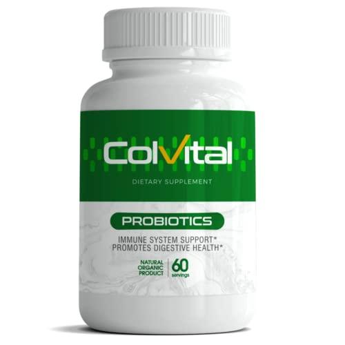 Generic Colvital | Probiotics | Cultured in Immune-Boosting Fruits, Vegetables & Herbs | Natural Probiotics | Bottle 60 Capsules | Immune System Support | ImprovedFormula (3)