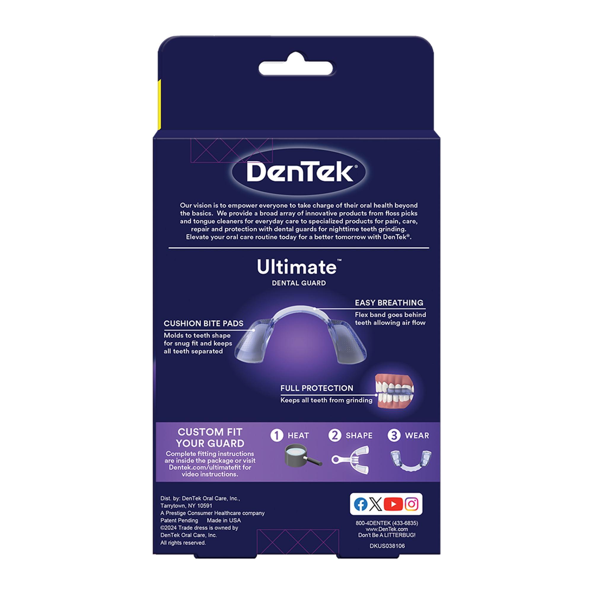 DenTek DenTek Comfort Fit and Ultimate Dental Guard Kit for Nighttime Teeth Grinding, 2 Count
