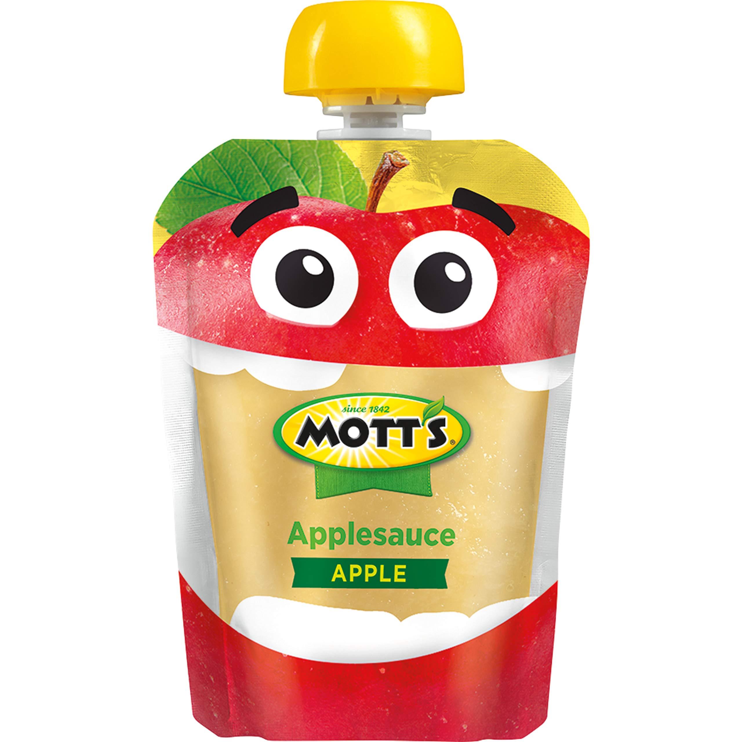 Mott's Mott's Applesauce, Clear Pouches, 3.2 oz (Pack Of 20)