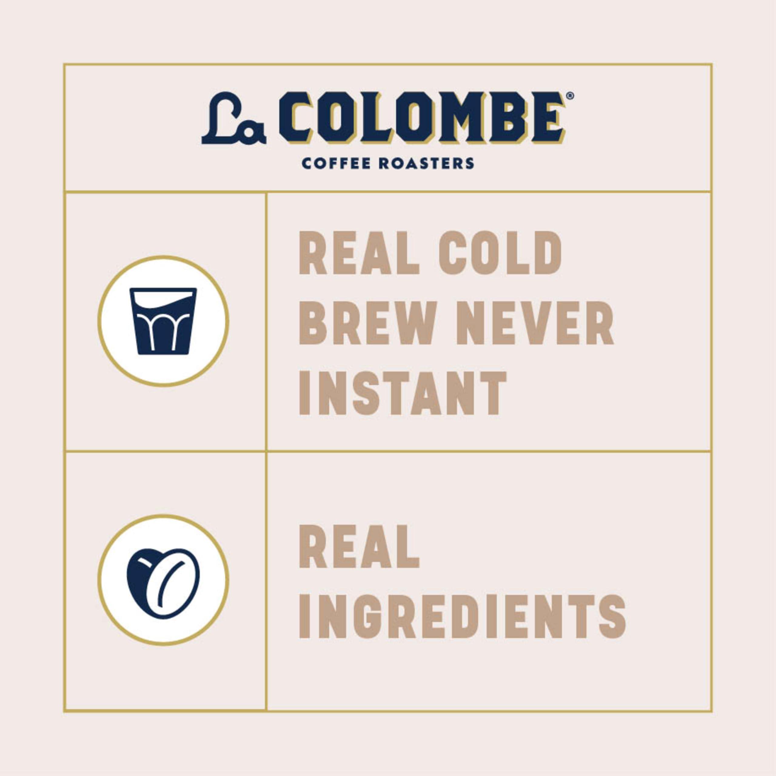 La Colombe La Colombe Coffee, Triple Draft Latte, 11 fl oz Cans (Pack of 12), Coffeehouse Quality Cold Brew, Specialty Grade Coffee Beans, Ready-to-Drink On-the-Go