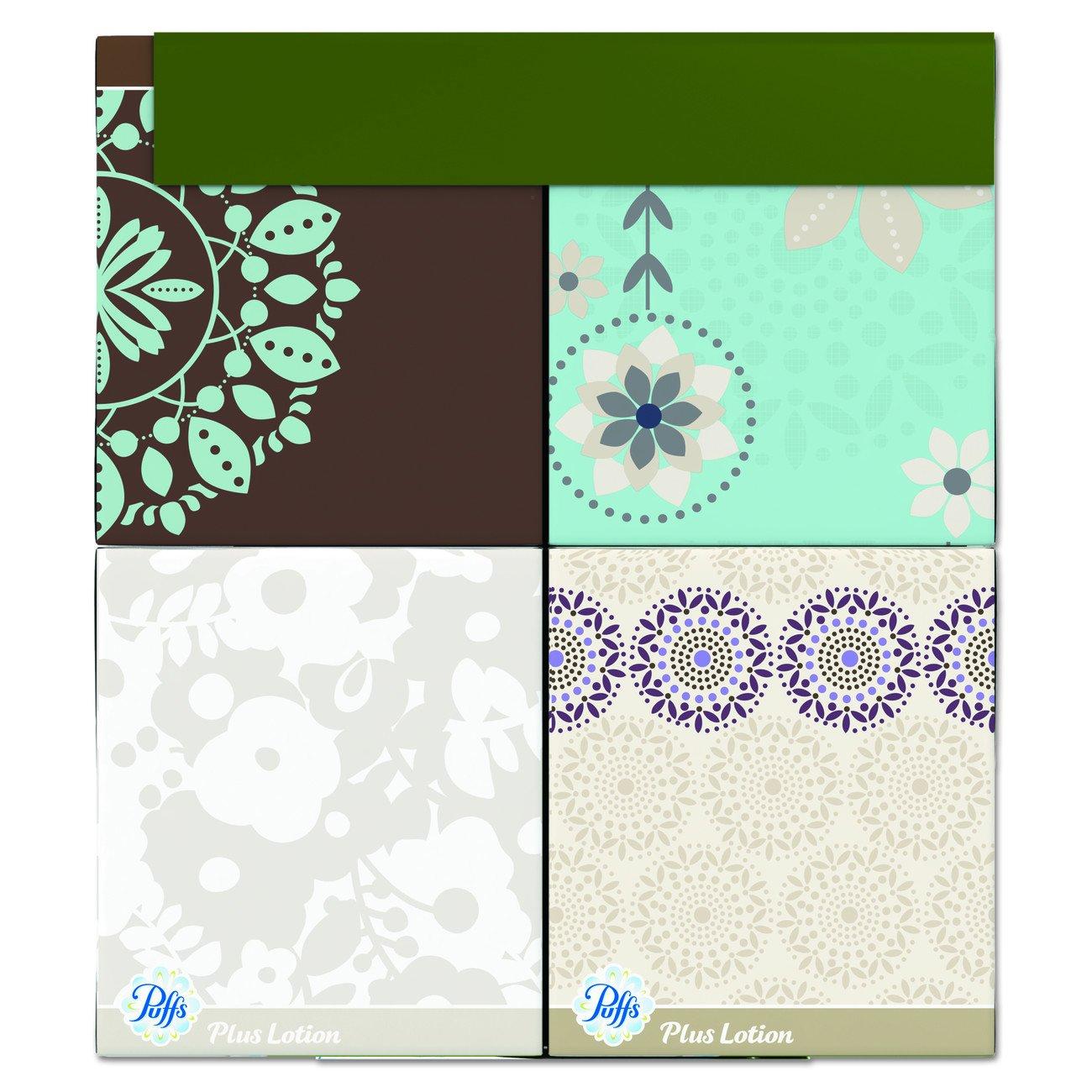 Puffs Puffs Plus Lotion Facial Tissues,4 count,pack of 6