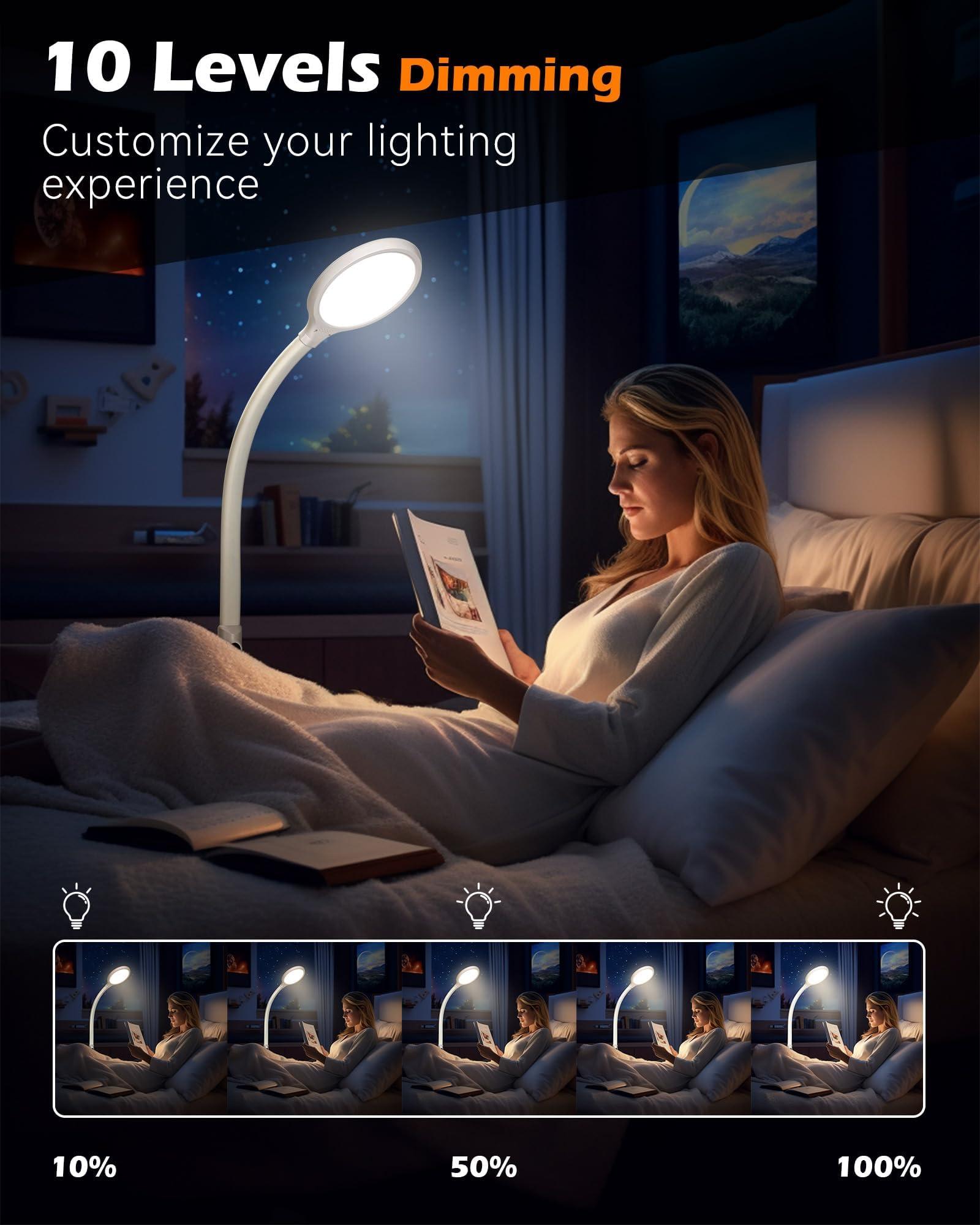 Aoife Aoife Light Therapy Lamp, 11000 Lux Sun Light Therapy Lamp, UV-Free Sunlight Lamp, 10 Brightness Levels, Full Spectrum Happy Therapy Lamp