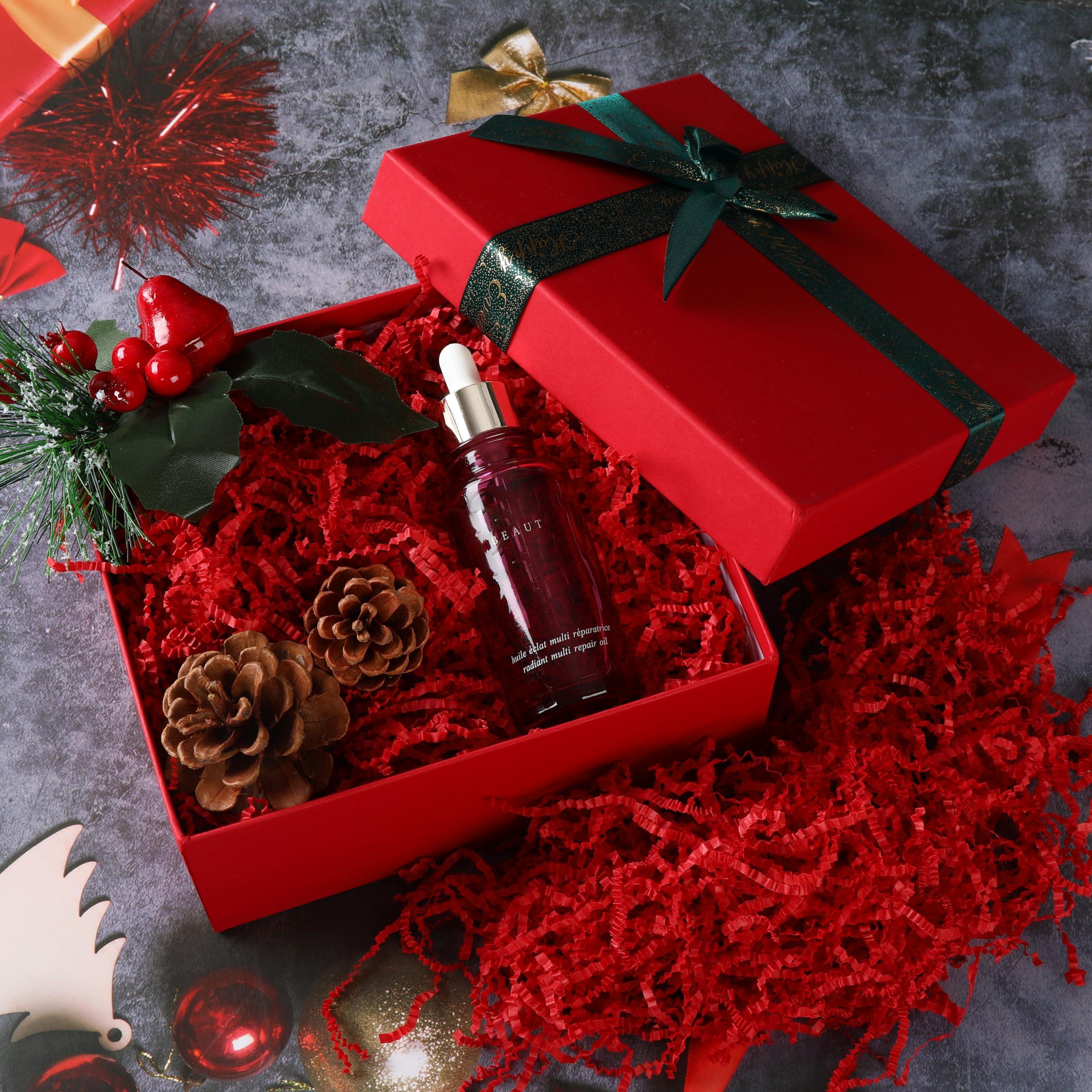 Cgzwxjin Cgzwxjin lvory Crinkle Cut Paper Shred Filler (1/2 LB)Crinkle Paper for Gift Box, Shredded Paper Filler, Gift Basket Filler, Gift Wrapping