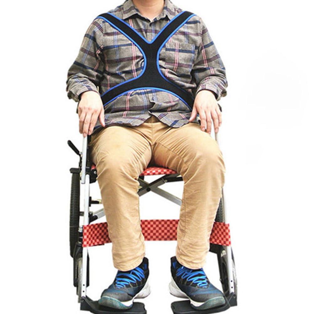 Healifty Healifty Seat Adjustable Breathable Chest Cross Positioning Anti-Slip Restraint Systems for Patients Elderly Cares