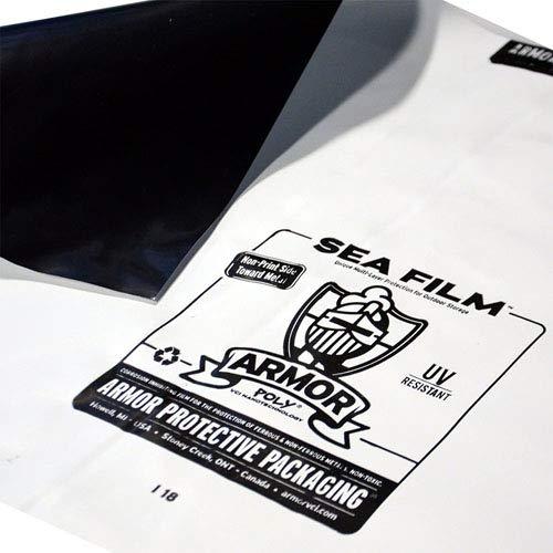 Armor Rust Prevention Packaging 20" x 10 mil White Plastic Extra Strength VCI Rust-Preventing Sheeting with UV Protection (Roll of 100')