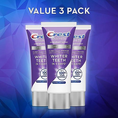 Crest Crest 3D White Brilliance Pro Enamel Protect 3oz 3 Pack