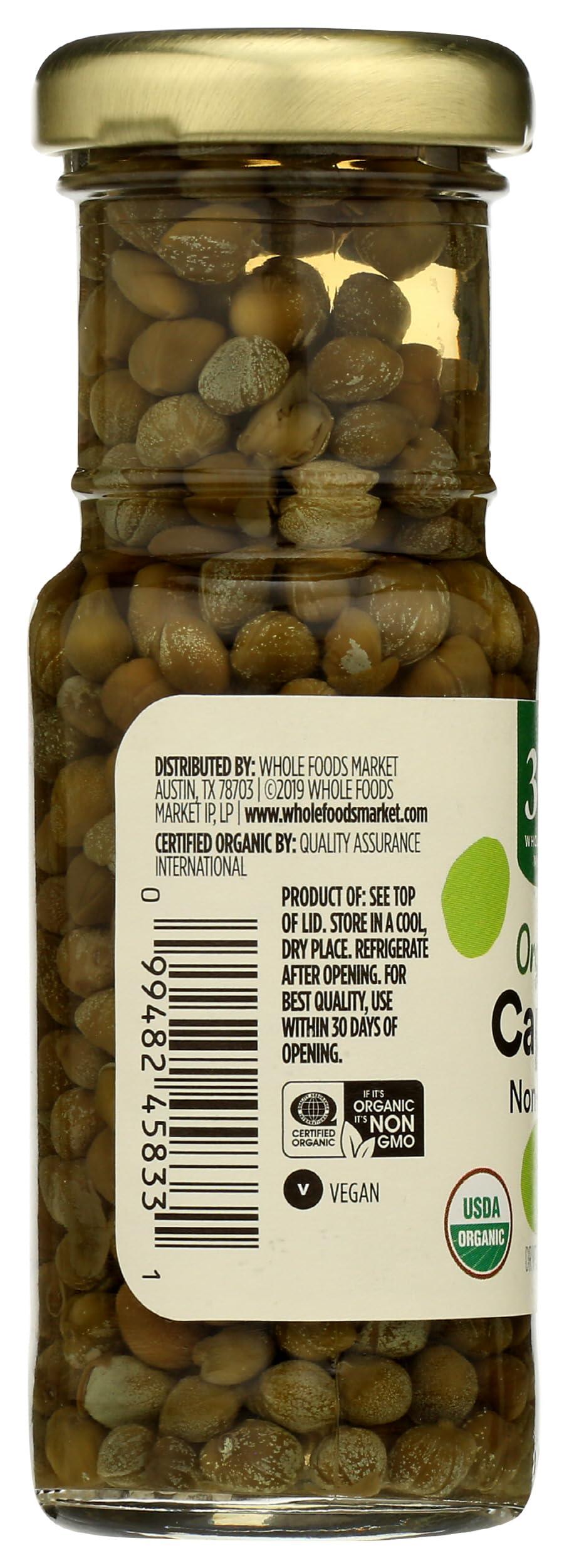 365 by Whole Foods Market 365 by Whole Foods Market, Organic Capers, Non-Pareil, Dried Weight 2 Ounce
