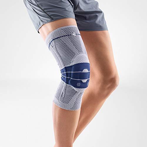 Bauerfeind Bauerfeind GenuTrain Knee Support Brace (New Version) - Targeted Support for Pain Relief & Stabilization for Weak, Swollen & Injured Knees & Arthritis - Size 7C, Comfort - Color Titanium