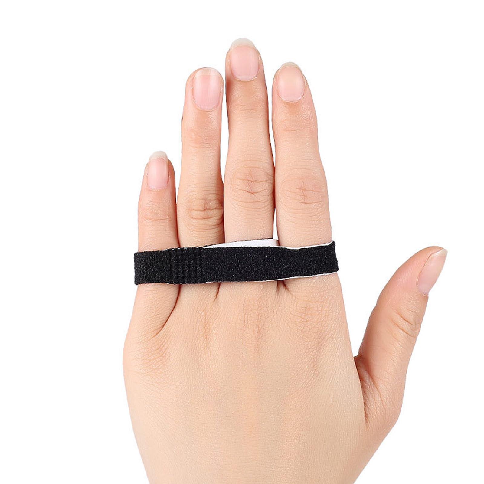 HNYG HNYG 10 Pack Finger Buddy Straps,Buddy Tape Finger Wraps,No-Slip Buddy Loops Finger Splints for Sprained,Fractured and Injured Fingers,Reusable and Washable