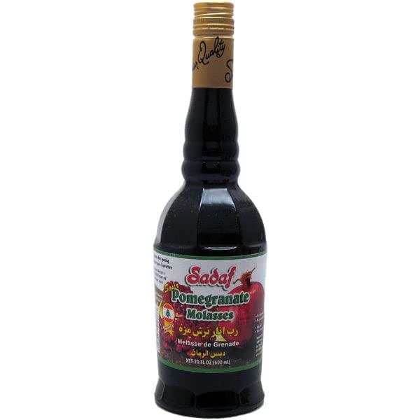 Sadaf Sadaf Pomegranate Sour Paste - Pomegranate Molasses - Dark Red Syrup (20 fl oz)