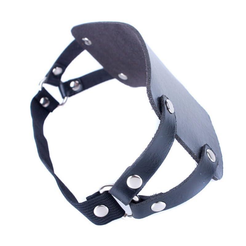 MFMYEE MFMYEE Sexy Sleep Eye Mask-Luxury Sleeping Light Blocking Leather Eye Mask, Blindfold Masquerade Mask for Women,for Adult Games,Cosplay