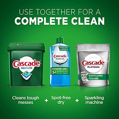 Cascade Cascade Complete Dishwasher Pods, ActionPacs Dishwasher Detergent, Fresh Scent, 43 Count