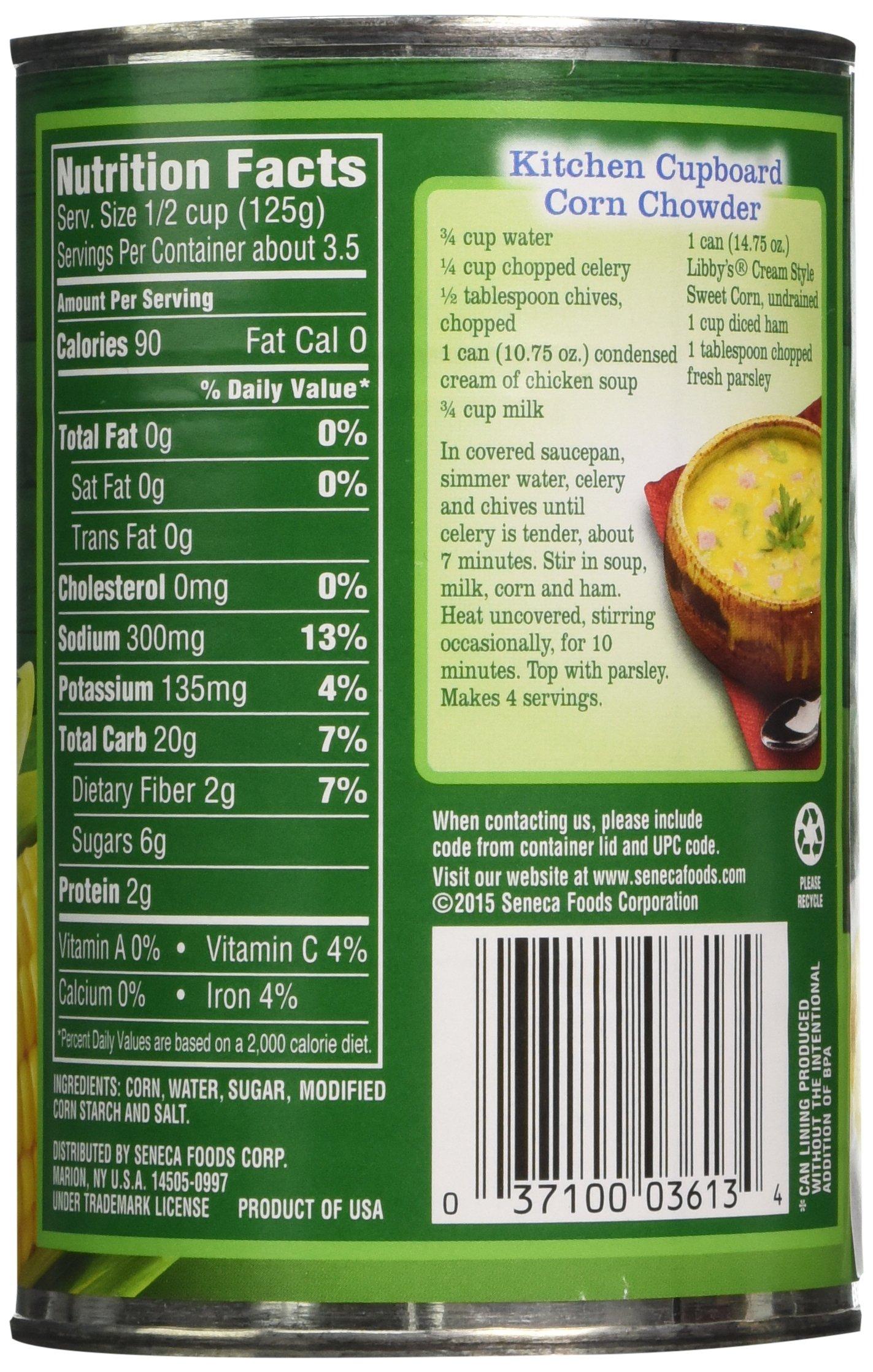 Libby's Libby's Cream Style Corn,14.75 Ounce (Pack of 12)