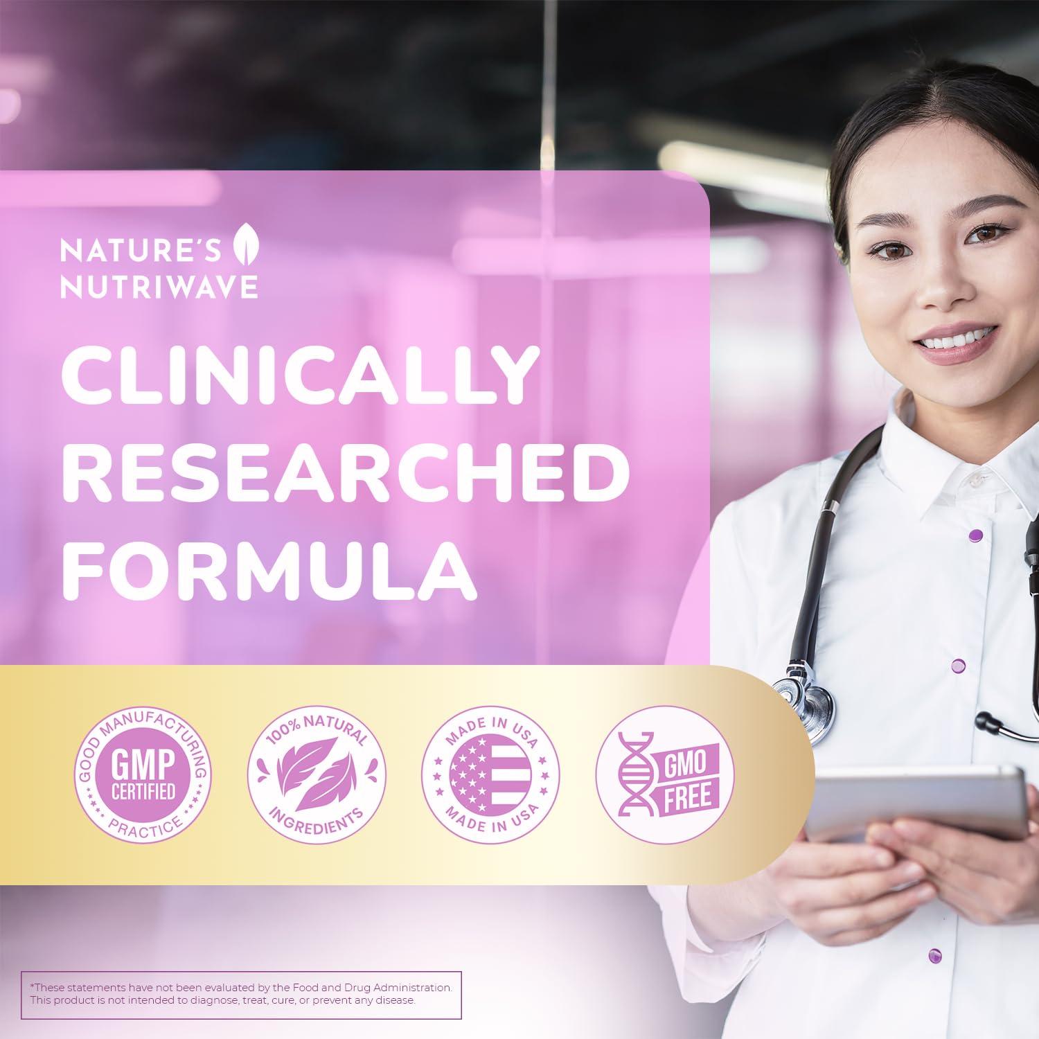 Natures NutriWave Neotonics Skin and Gut Gummies - 100% Natural Probiotic Gummies, Chewable Probiotics for Digestive Health & Skin Health, Daily Probiotics for Women & Men - Apple Flavor, 30 Gummies, 1 Month Supply